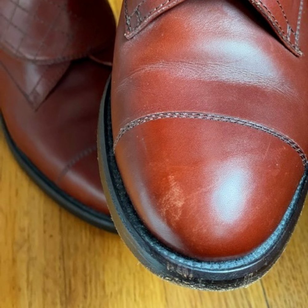 Authentic CHANEL Brown Leather Riding Boots - size 39 Euro /8-8.5 US - Picture 4 of 6
